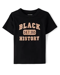 Baby And Toddler Boys  Black History Graphic Tee
