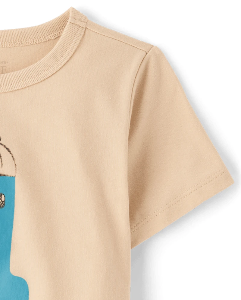 Baby And Toddler Boys 1 Birthday Graphic Tee