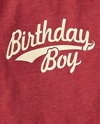 Baby And Toddler Boys  Birthday Boy Graphic Tee