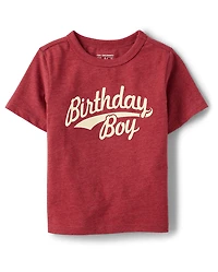 Baby And Toddler Boys  Birthday Boy Graphic Tee