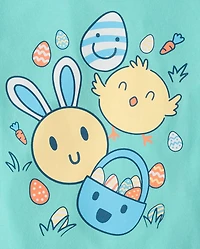 Baby And Toddler Boys Easter Egg Chick Graphic Tee