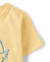 Baby And Toddler Boys Easter Chick Scooter Graphic Tee