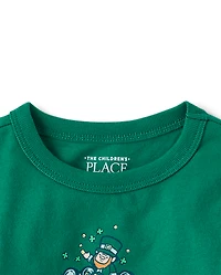 Baby And Toddler Boys St. Patrick's Day Truck Graphic Tee