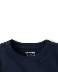 Baby And Toddler Boys St. Patrick's Day Happy Clover Graphic Tee