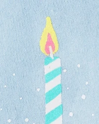 Girls Birthday Cake Graphic Tee