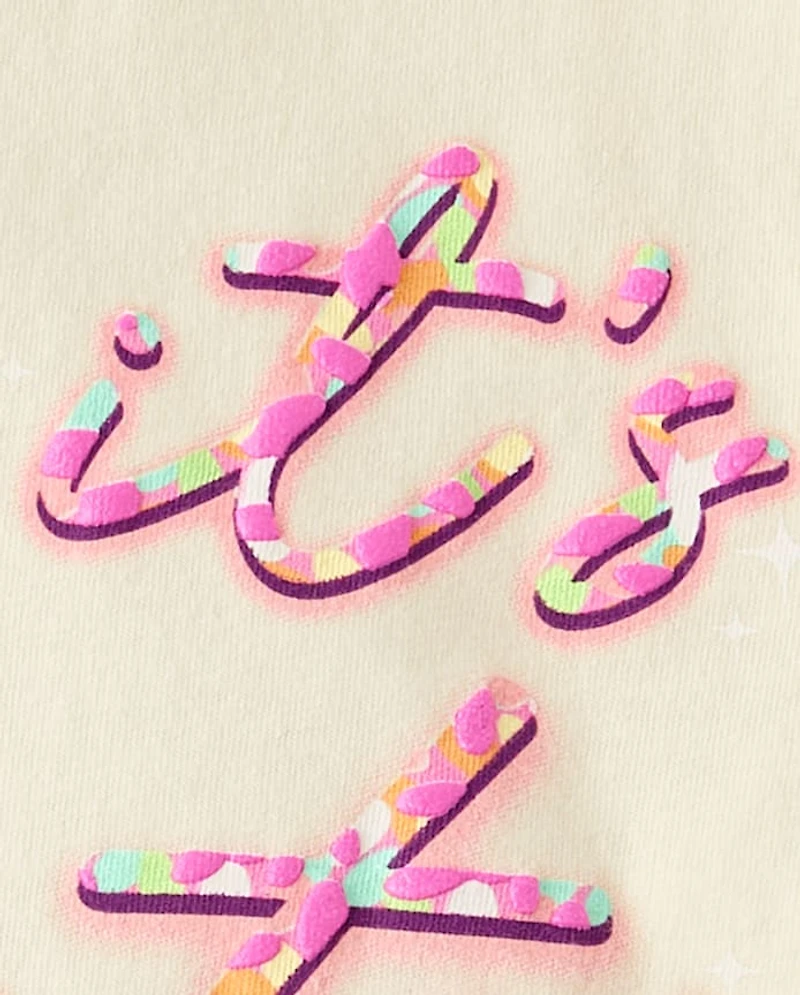 Girls Party Time Graphic Tee