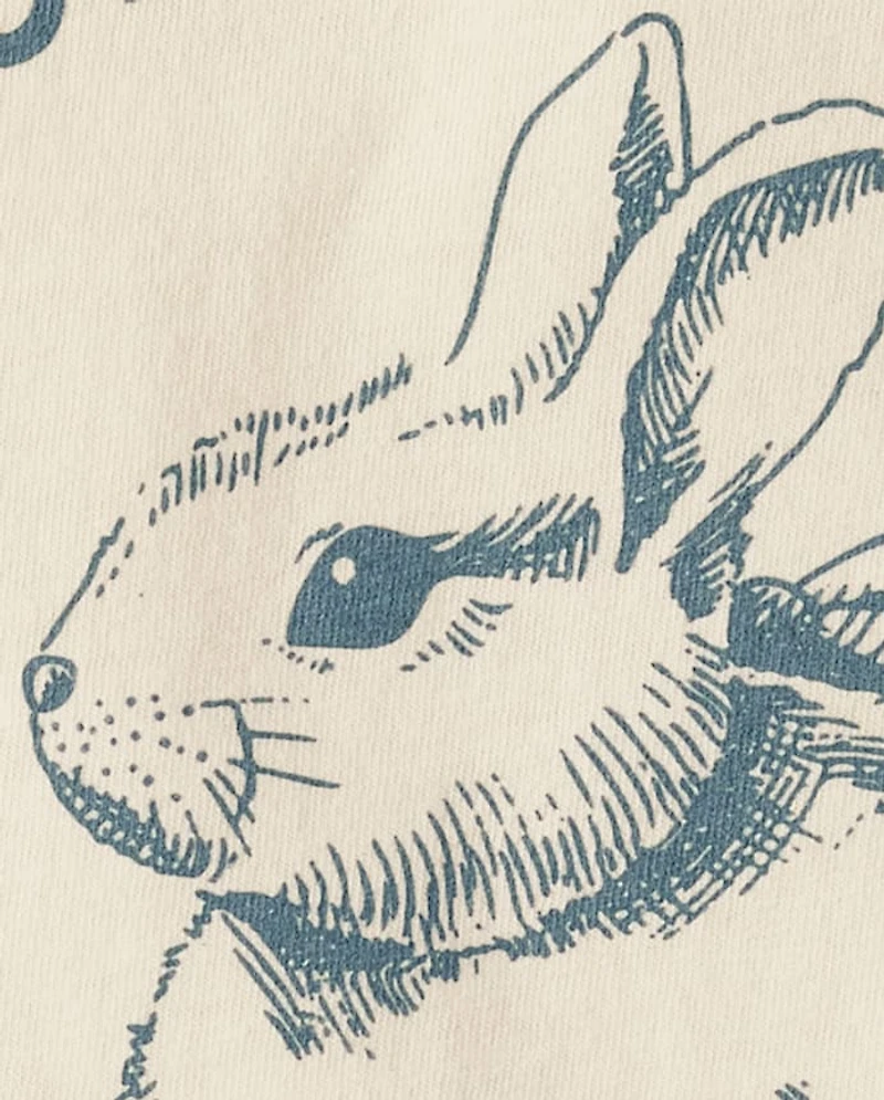 Girls Easter Cottontail Sweets Graphic Tee