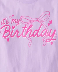 Girls It's My Birthday Graphic Tee