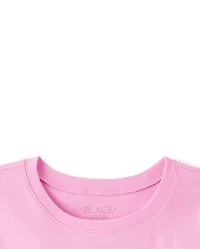 Girls Matching Family Easter The Hunt Is On Graphic Tee