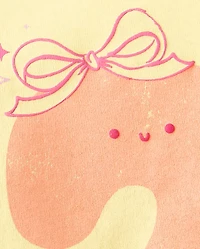 Baby And Toddler Girls Birthday Graphic Tee