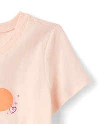 Baby And Toddler Girls Birthday Graphic Tee