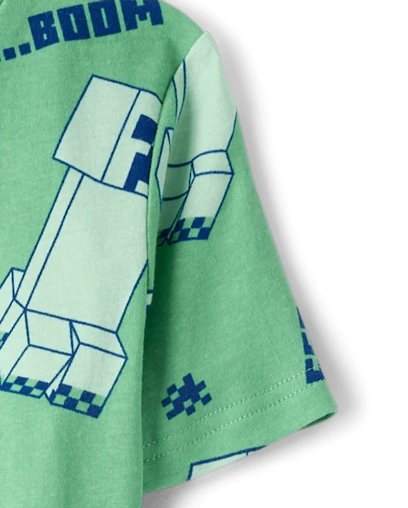 Boys Minecraft™ Snug Fit Cotton Pajamas