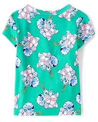 Pyjamas en coton ajustés Stitch™ pour bébés et petites filles