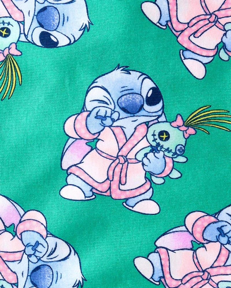 Baby And Toddler Girls Stitch™ Snug Fit Cotton Pajamas