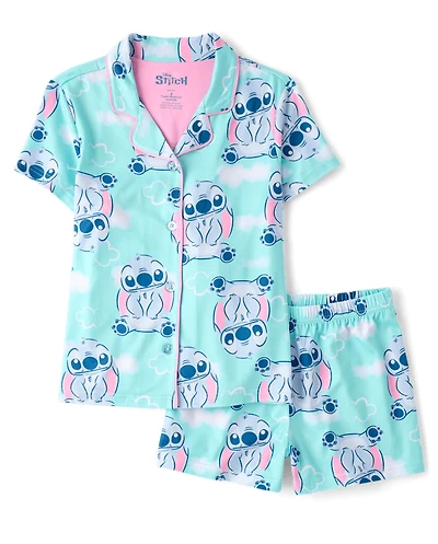 Girls Stitch™ Button Front Pajamas