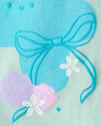 Baby And Toddler Girls 4 Birthday Graphic Tee