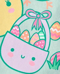 Baby And Toddler Girls  Easter Chick Graphic Tee