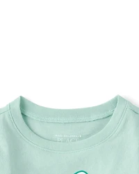 T-shirt graphique poussins de Pâques pour bébés et petites filles