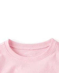 Baby And Toddler Girls B-Day Girlie Graphic Tee