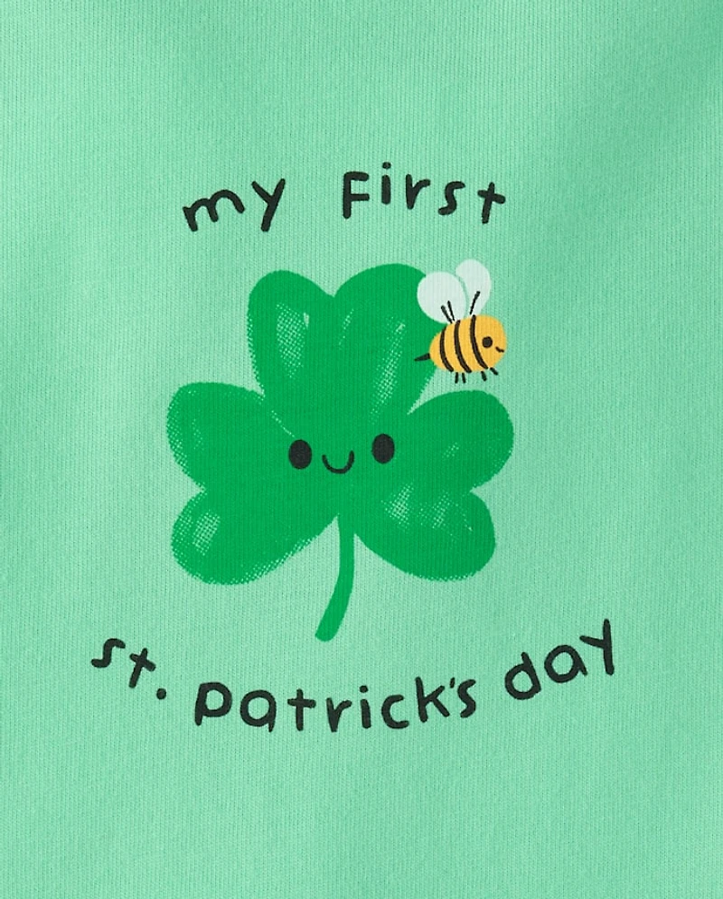 Baby First St. Patrick's Day Graphic Bodysuit
