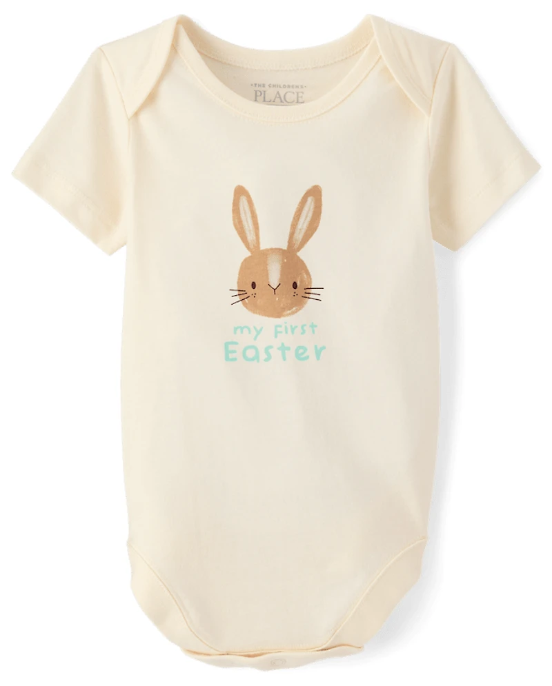 Baby First Easter Graphic Bodysuit