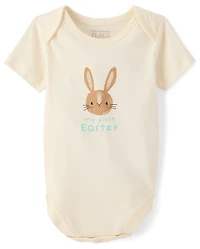 Baby First Easter Graphic Bodysuit