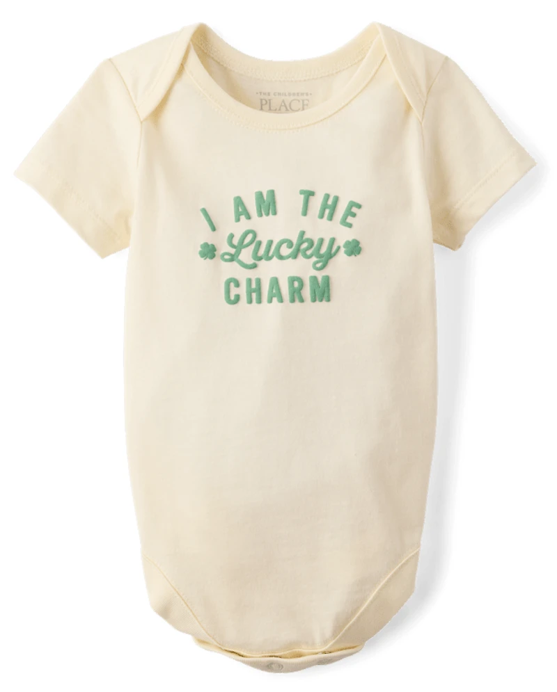 Baby Lucky Charm Graphic Bodysuit