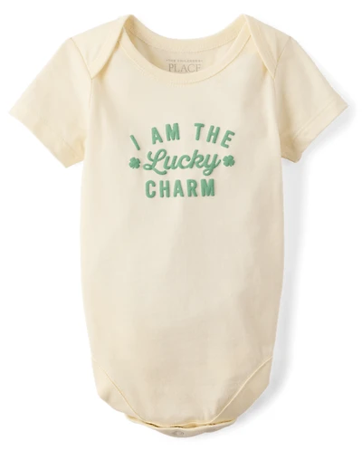 Baby Lucky Charm Graphic Bodysuit