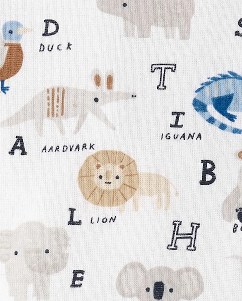 Baby Boys Animal Bodysuit 5-Pack