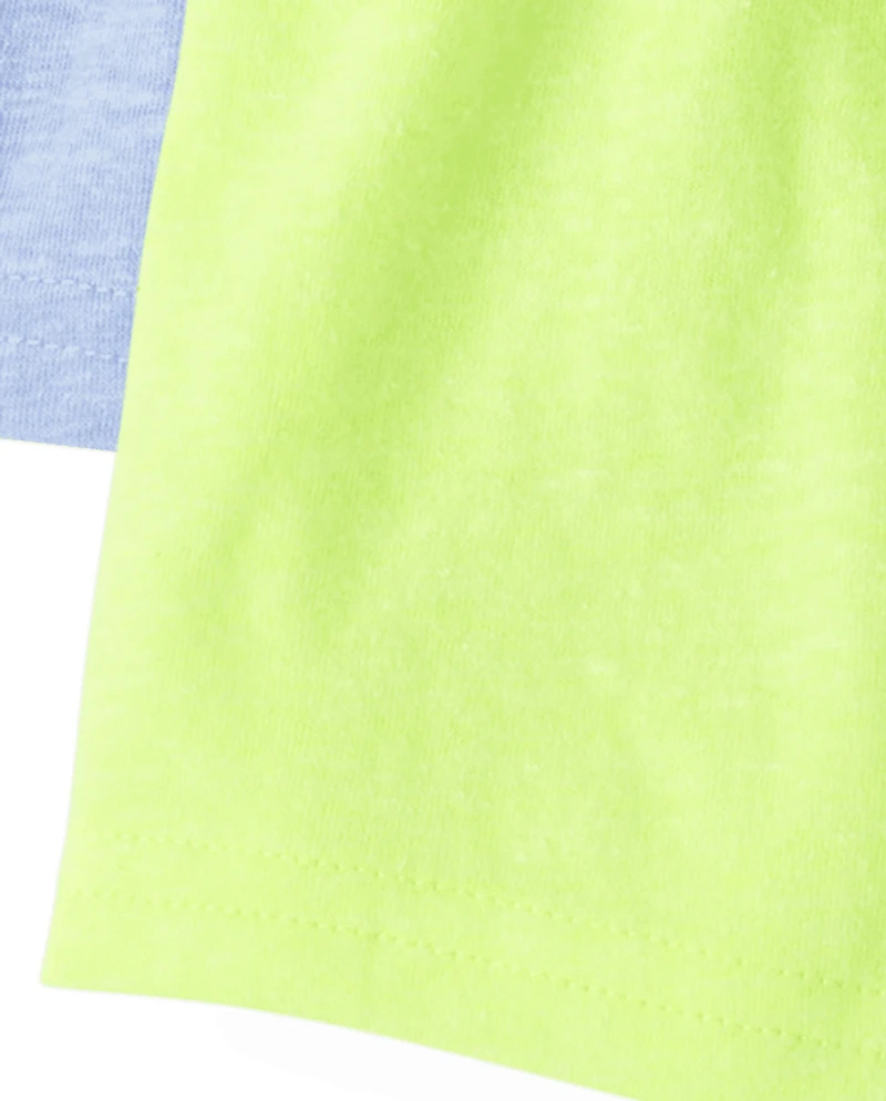 Lot de 3 shorts chinés pour bébé garçon