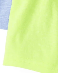 Lot de 3 shorts chinés pour bébé garçon