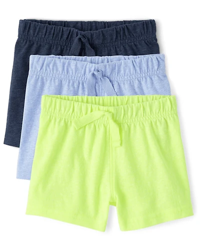 Lot de 3 shorts chinés pour bébé garçon