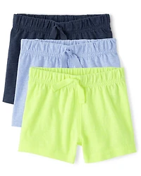 Lot de 3 shorts chinés pour bébé garçon