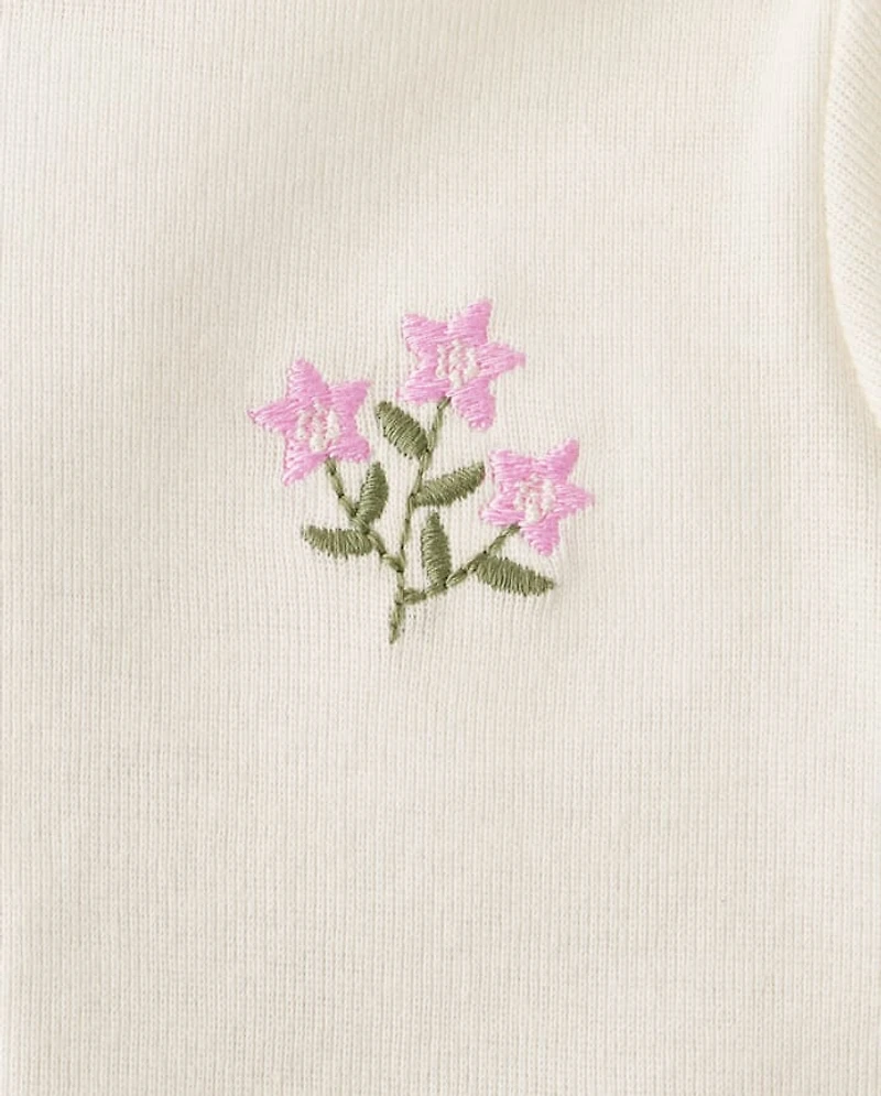 Baby Girls Floral Bodysuit 5-Pack