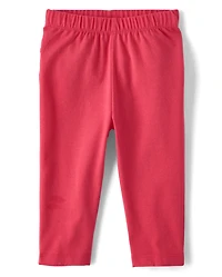 Baby Girls Gingham Ruffle Leggings 2-Pack