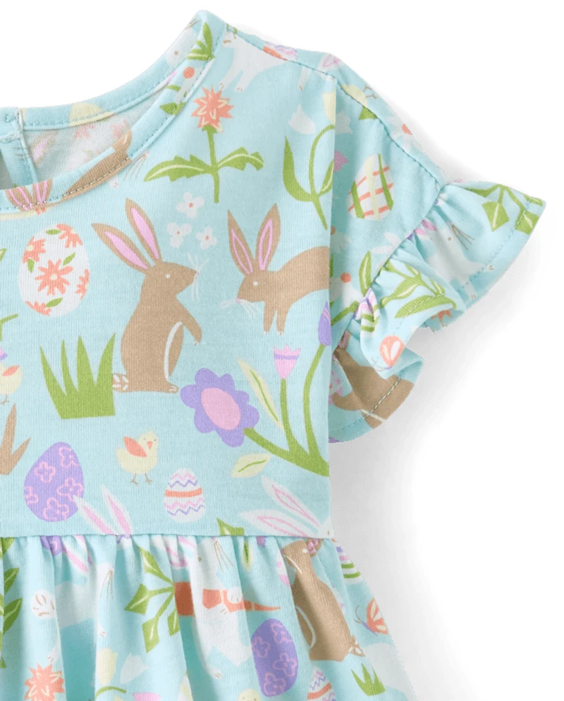 Baby Girls Easter Bodysuit Dress