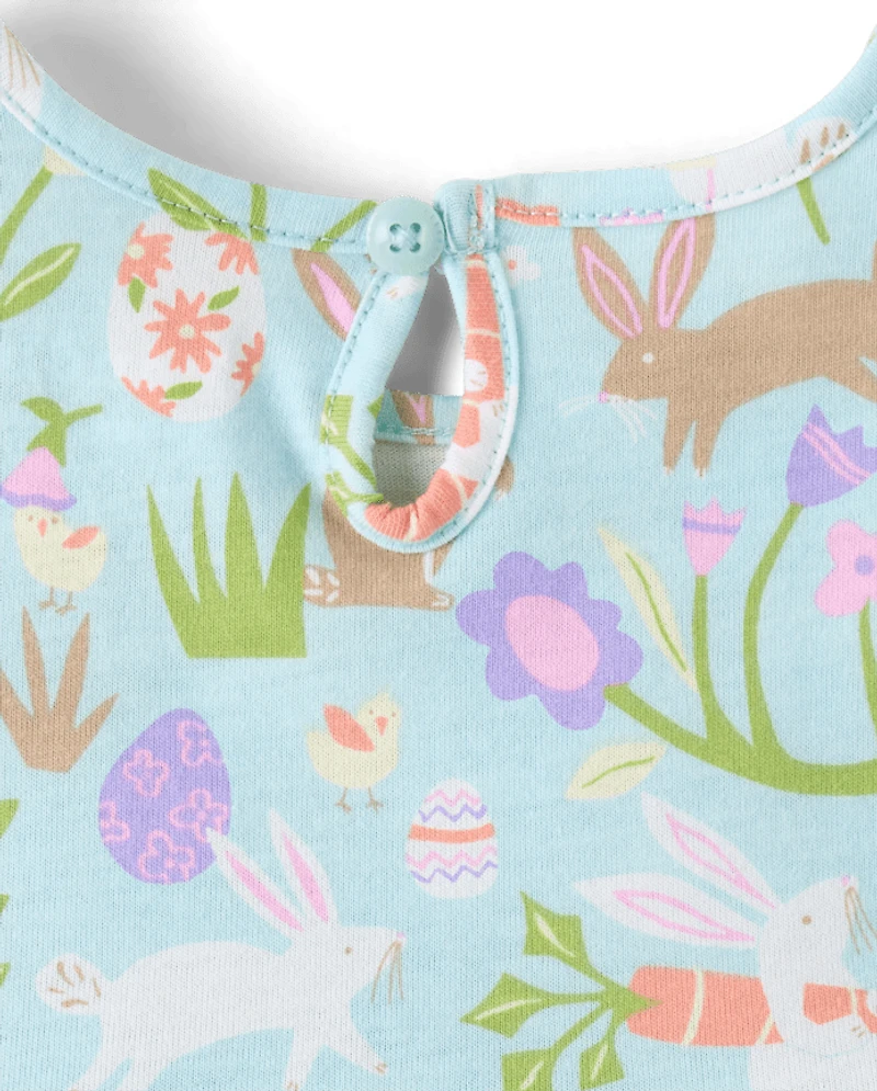 Baby Girls Easter Bodysuit Dress
