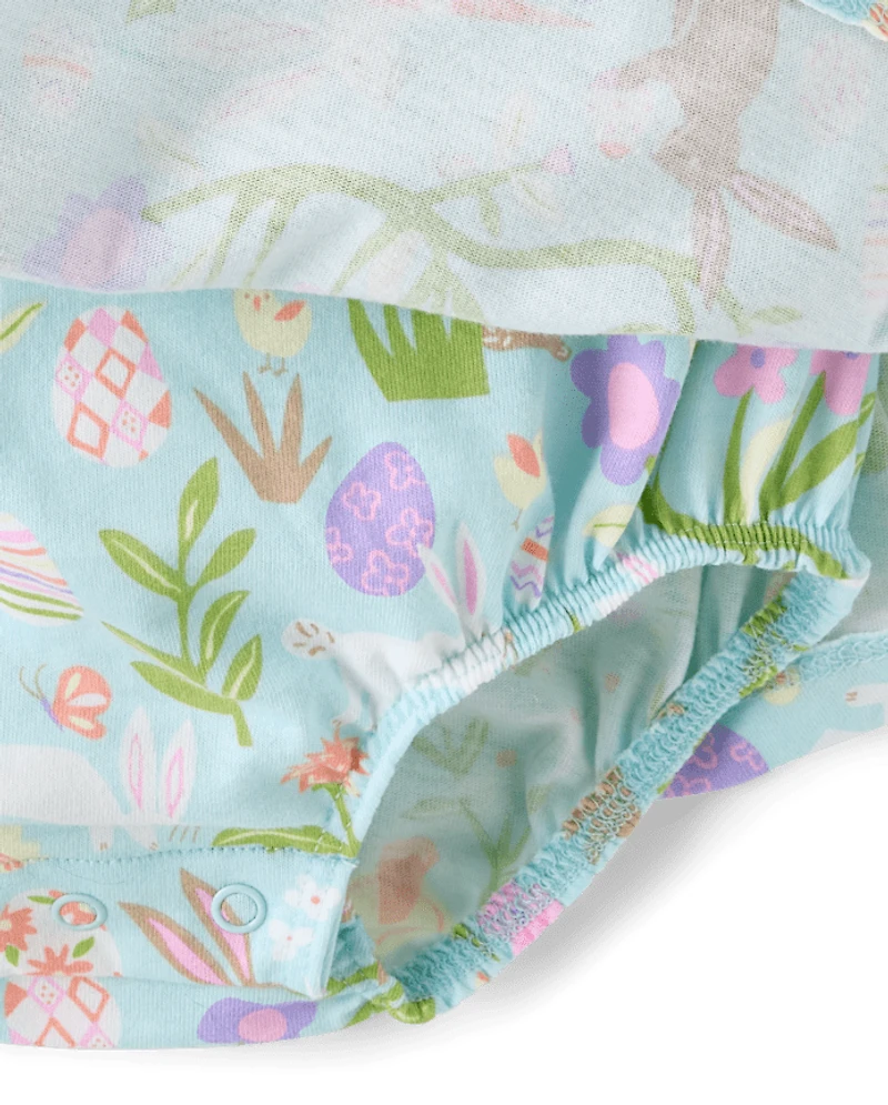 Baby Girls Easter Bodysuit Dress