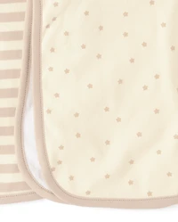 Baby Star Bib And Burp Cloth 6-Piece Set