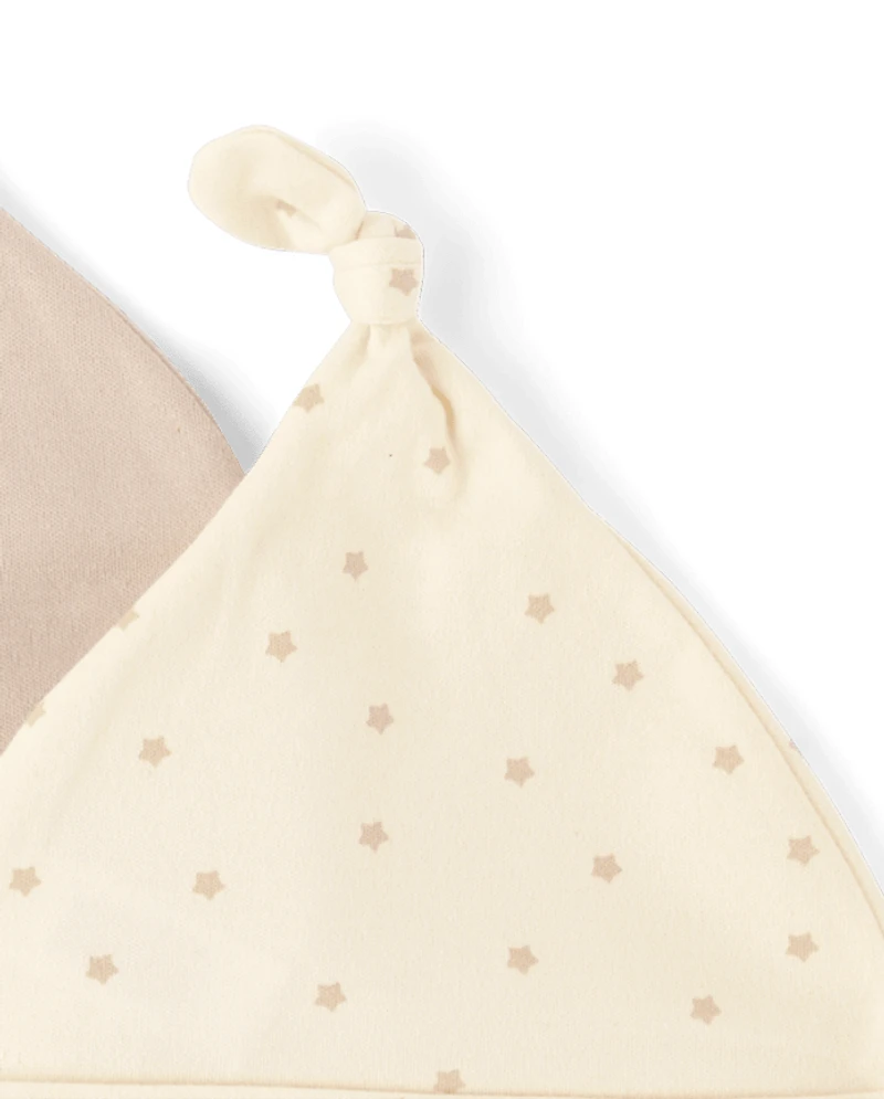 Baby Star Hat And Mittens 6-Piece Set