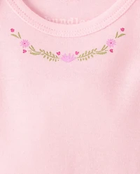 Baby Girls Unicorn Bodysuit 5-Pack