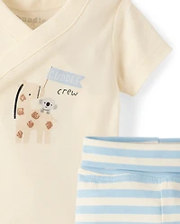 Baby Boys Cuddle Crew 2-Piece Outfit Set