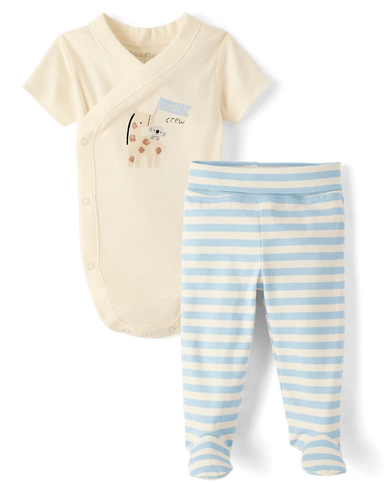 Baby Boys Cuddle Crew 2-Piece Outfit Set