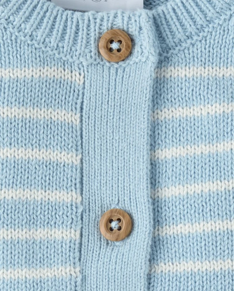 Baby Boys Striped 2-Piece Outfit Set