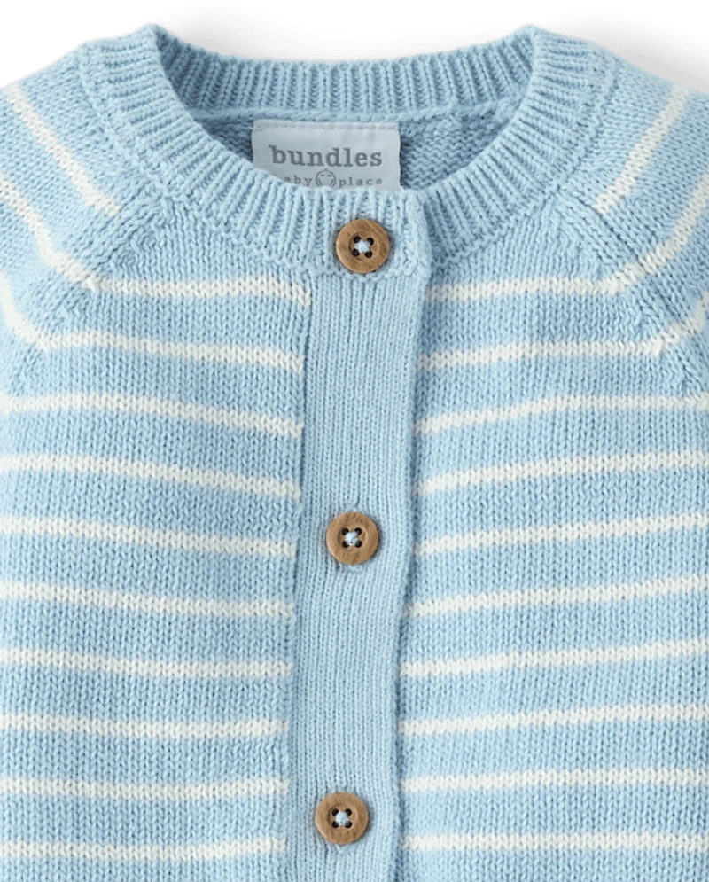 Baby Boys Striped 2-Piece Outfit Set