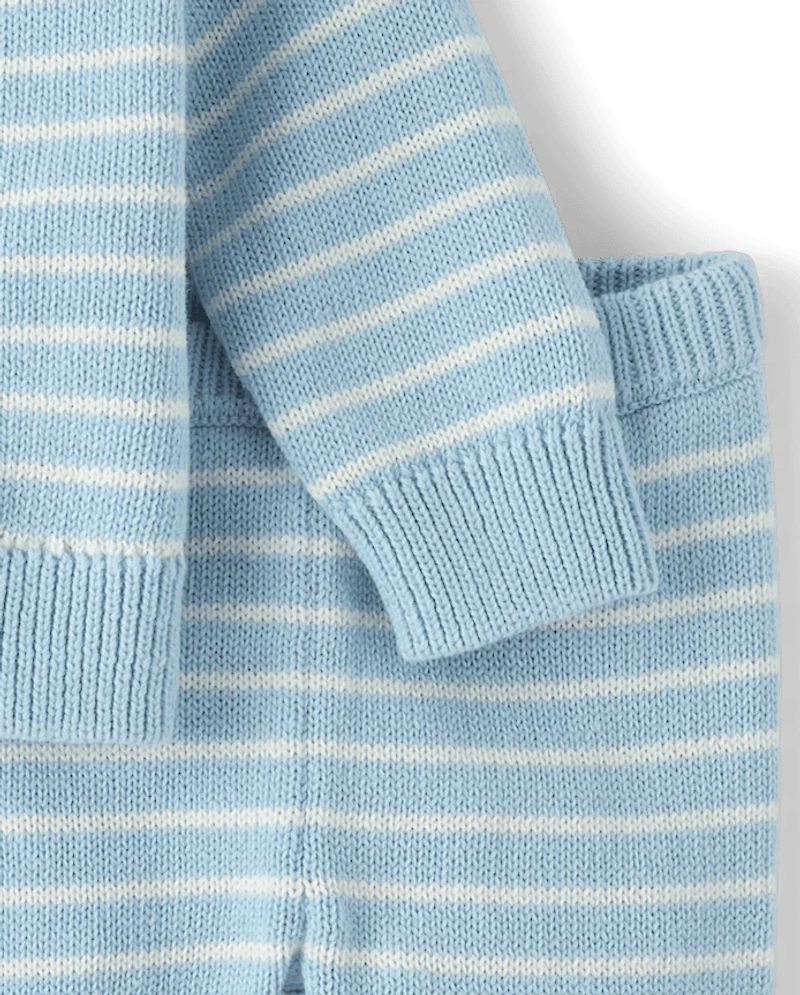 Baby Boys Striped 2-Piece Outfit Set