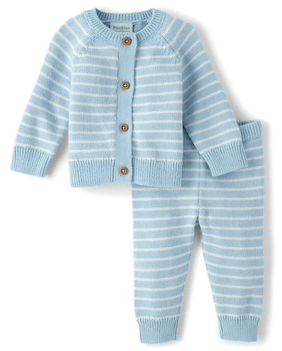 Baby Boys Striped 2-Piece Outfit Set