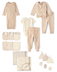 Baby Striped 2-Piece Outfit Set