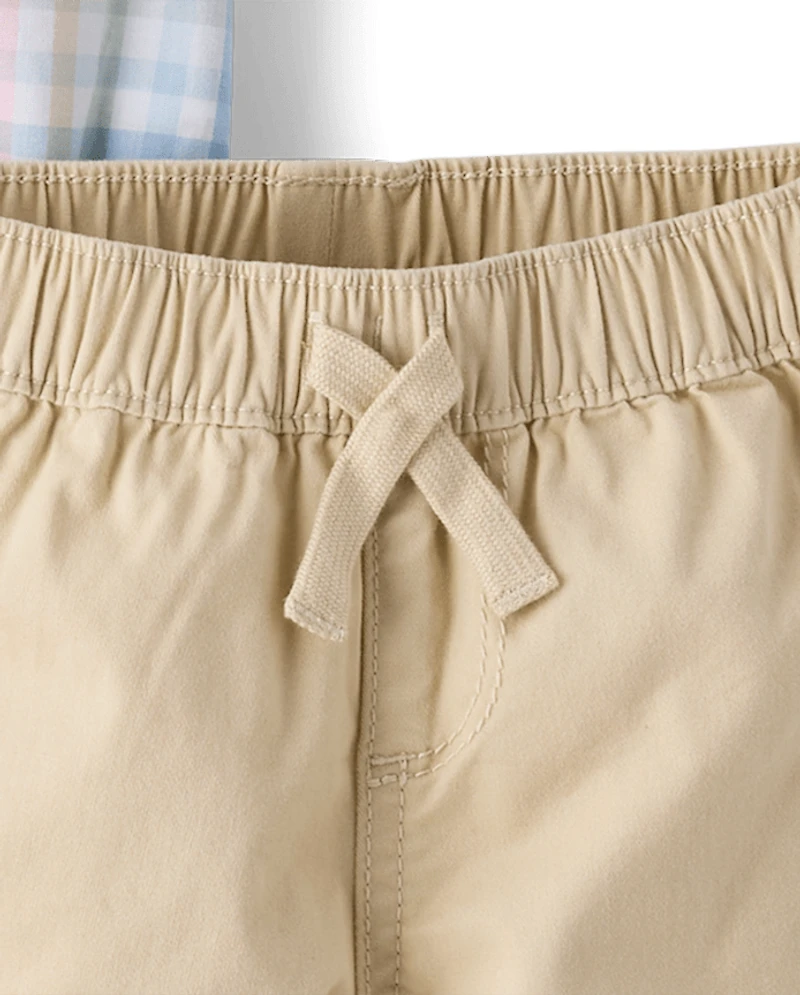 Baby Boys Dad And Me Gingham 2-Piece Outfit Set