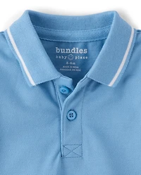 Baby Boys Tipping Polo Romper